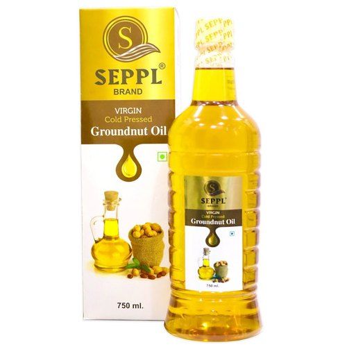 750 Ml SEPPL Virgin Cold Pressed Groundnut Oil (Peanut Oil)