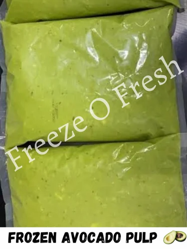 Green Frozen Avocado Fruit Pulp, Speciality: Organic, Packaging Type: Packets
