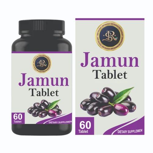 HERBAL JAMUN TABLET, Packaging Size: 60