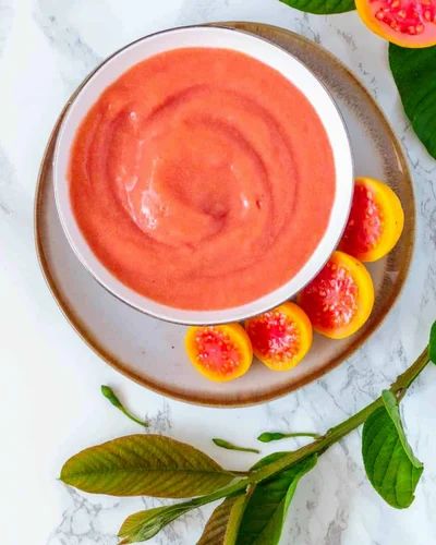 Frozen Red Guava Pulp
