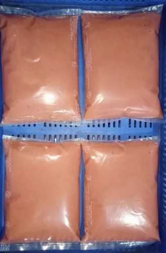 Red Frozen Punk Guava Pulp 1 Kg, Packaging Type: Packets