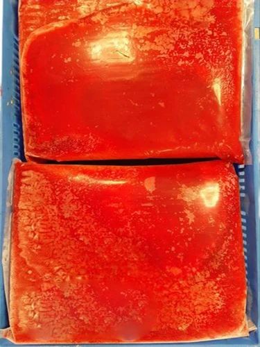 Fruit Type: Strawberries Red Frozen Strawberry Pulp, Packaging Size: 5 Kg
