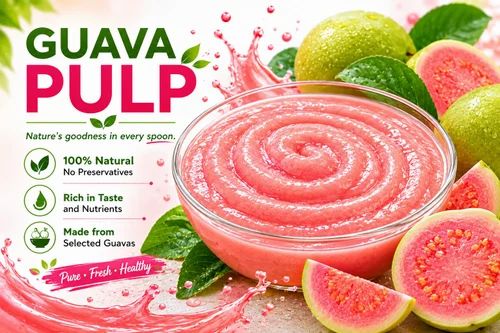 Pink Guava Pulp