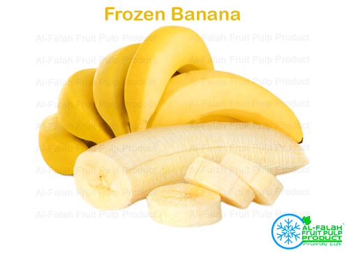 White Fresh Banana Pulp, Packaging Size: 1 Kg, 100% Pulp