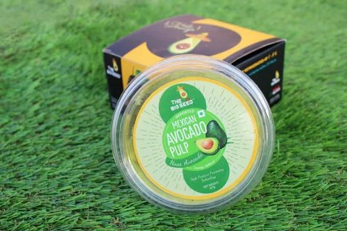 Plastic Packaging Natural Avocado Pulp From Mexico, Speciality: Organic