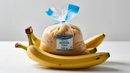 Frozen Banana Pulp, Packaging Size: 1 Kg