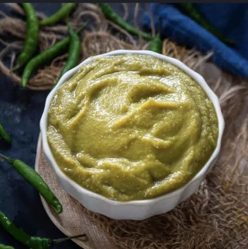 Green Chilli Pulp