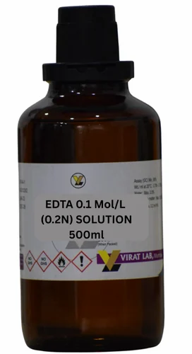 EDTA 0.1 Mol/L (0.2N) SOLUTION 500ml