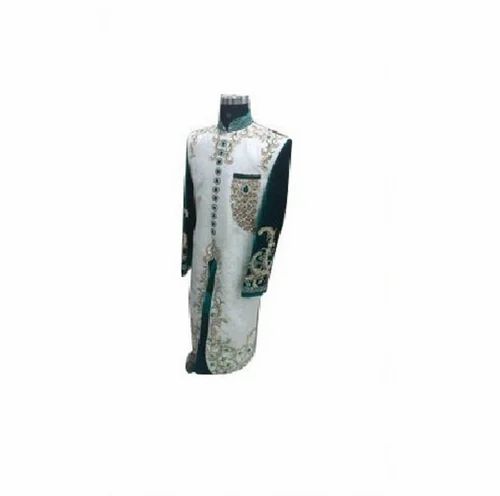 Cotton Wedding Sherwani, Size: 34