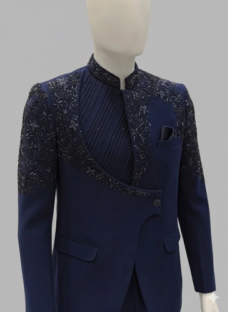 Terry Rayon Wedding Men Suit
