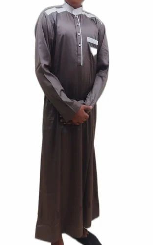 Polyester Plain Islamic Thobe