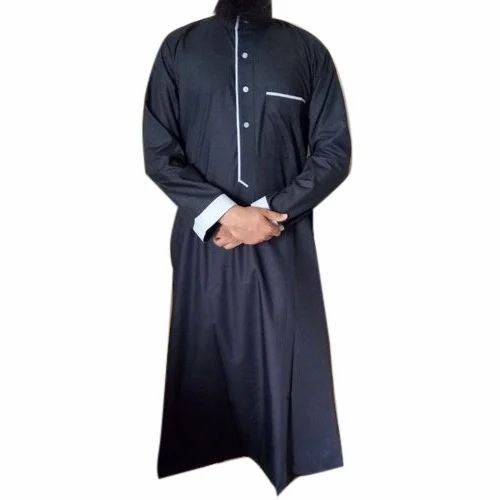 Men Cotton Full Sleeve Thobe, Size: M - XXL
