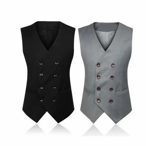 Black Waistcoat For Men