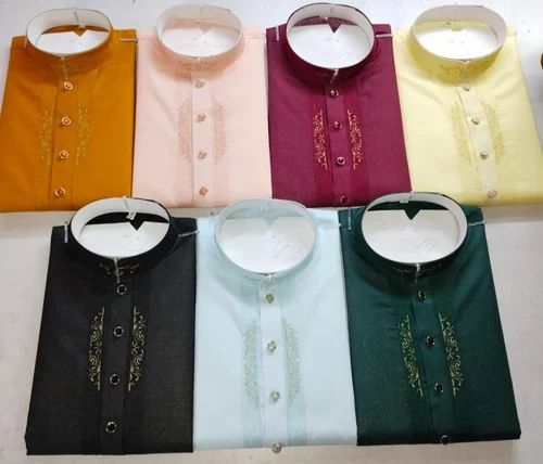 Embroidered Kurta Pajama Set