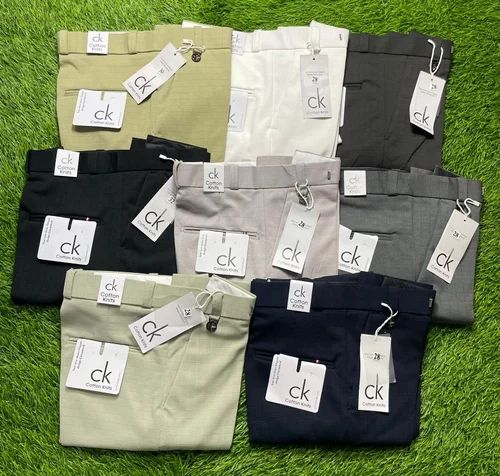 Men Slim Formal Pants