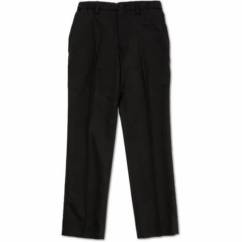 Black Button,Zip School Student Formal Pant