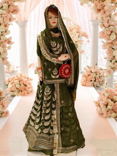 Wedding Wear Women Rajputi Poshak