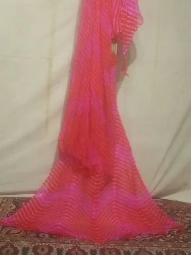 Embroidery Rajputi Lehariya Posahk, Odhani: Laheriya
