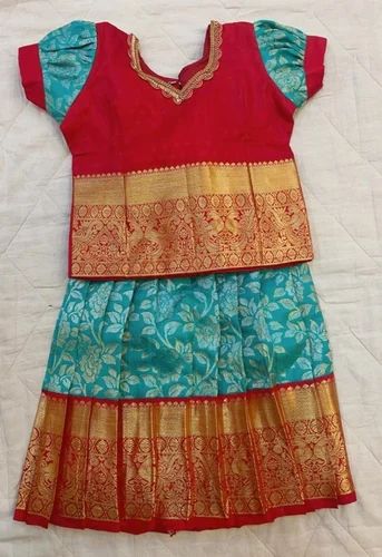 Silk Girls Pattu Pavadai