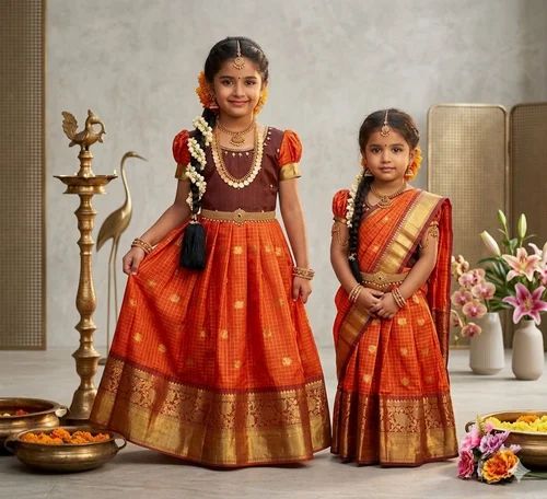 Festive Wear Pattu Pavadai