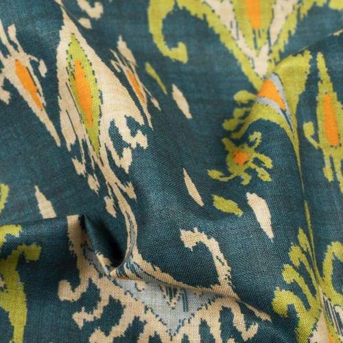 Poly Glaze Cotton Digital Print Fabric, Multicolour