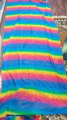 Georgette Women Printed Sudan Thobe, Size: Free Size