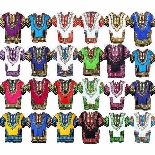 Casual Wear Printed African Dashiki Shirts