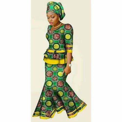 Womens Kente African Dress