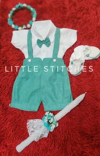 White Baptism Set, Size/dimension: Upto 1year