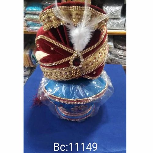 Velvet Wedding Turban