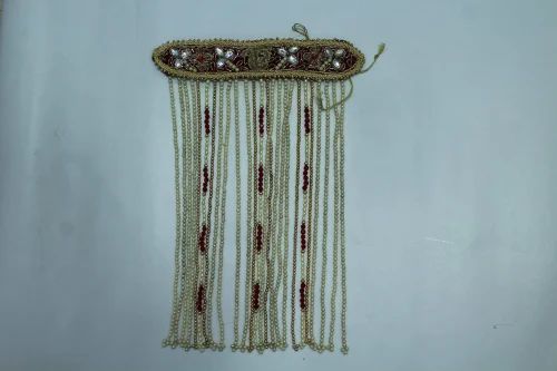 Golden Wedding Groom Sehra, Size: 36