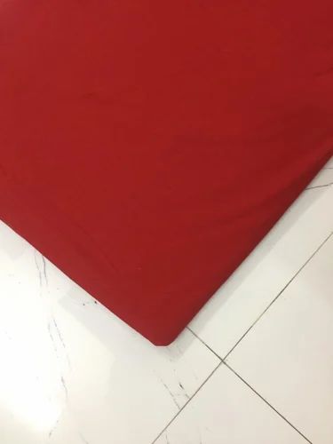 Red Dyed Cotton Fabric