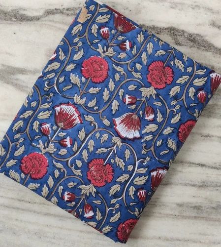 Cotton 60x60 Block Printed Fabric, Width (Panna): 44 inch
