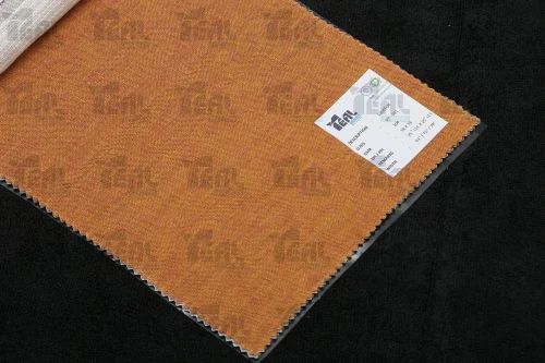 67D- Cotton Grey Fabric, Plain/Solids, Orange