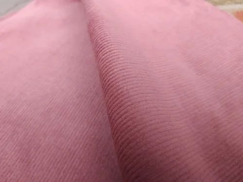 58-60 Inch Purple GOTS Certified Organic Cotton Corduroy Fabric, For Garment