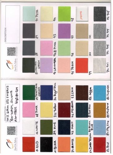 160gsm Bio Washed Hosiery Cotton Fabric