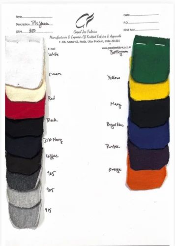 Poly Cotton Pc Three Thread Fleece Fabrics