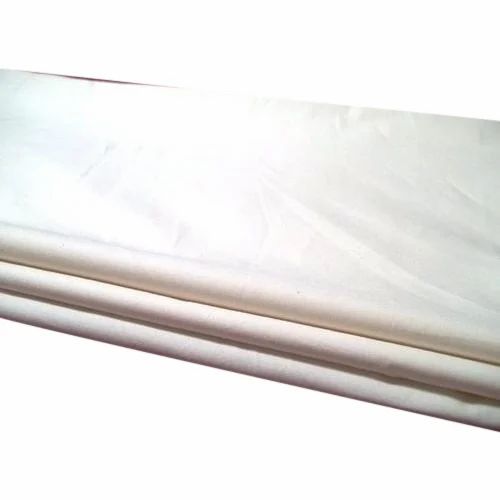 White Sateen Cotton Fabric
