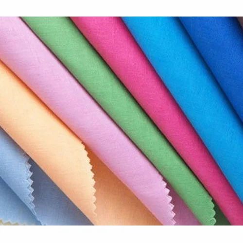 For Textile Plain Cotton Poplin Fabric, GSM: 100 GSM