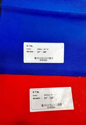 For Textile Cotton Drill Fabric, Weight: 240 Gsm