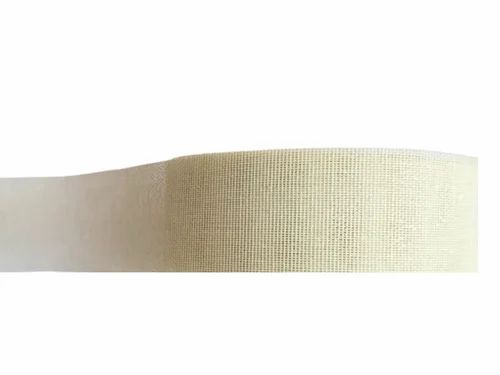 Pure Cotton Jali Fusible Interlining Buckram, Plain/Solids, White