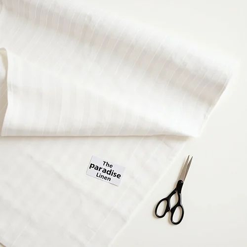 Satin Stripes Cotton Fabric Bed Sheet in India