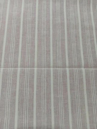 Cotton Hand Woven Striped Clothing Fabric