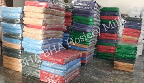 Cotton Hosiery Fabric, Plain/Solids