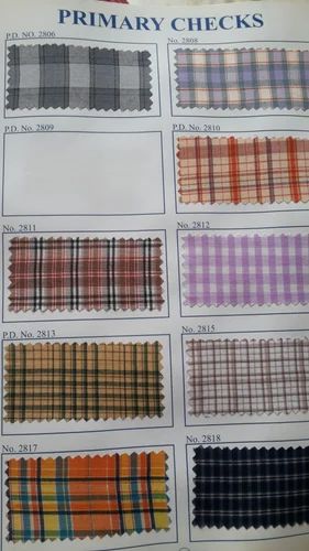 Cotton Check Fabric