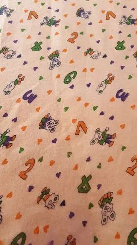 Printed Flannel Fabric