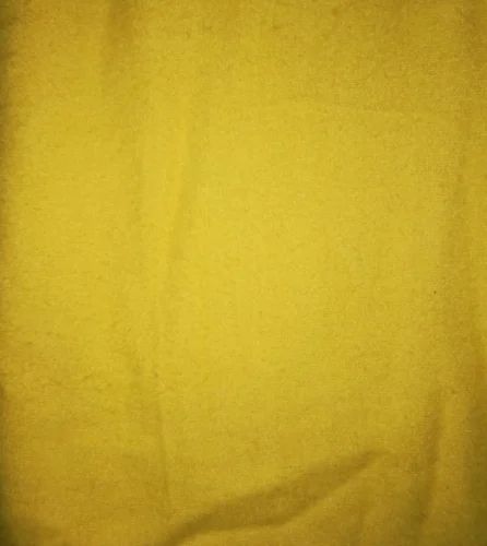 Cotton Flannel Cloth, Plain/Solids, Yellow