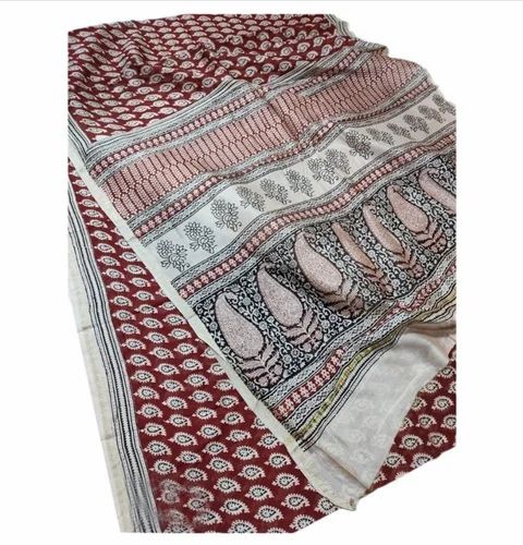 Cotton Silk Fabric, Digital Prints