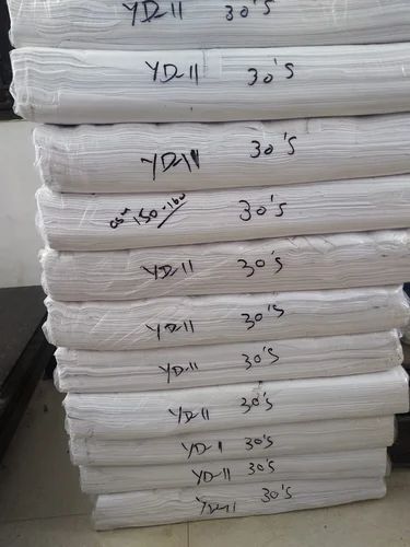 Cotton Single Jersey Semi Combed Fabric 30s, GSM: 180