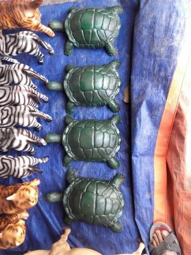 Fiberglass Small Tortoise, For Exterior Decor And Promotional Use